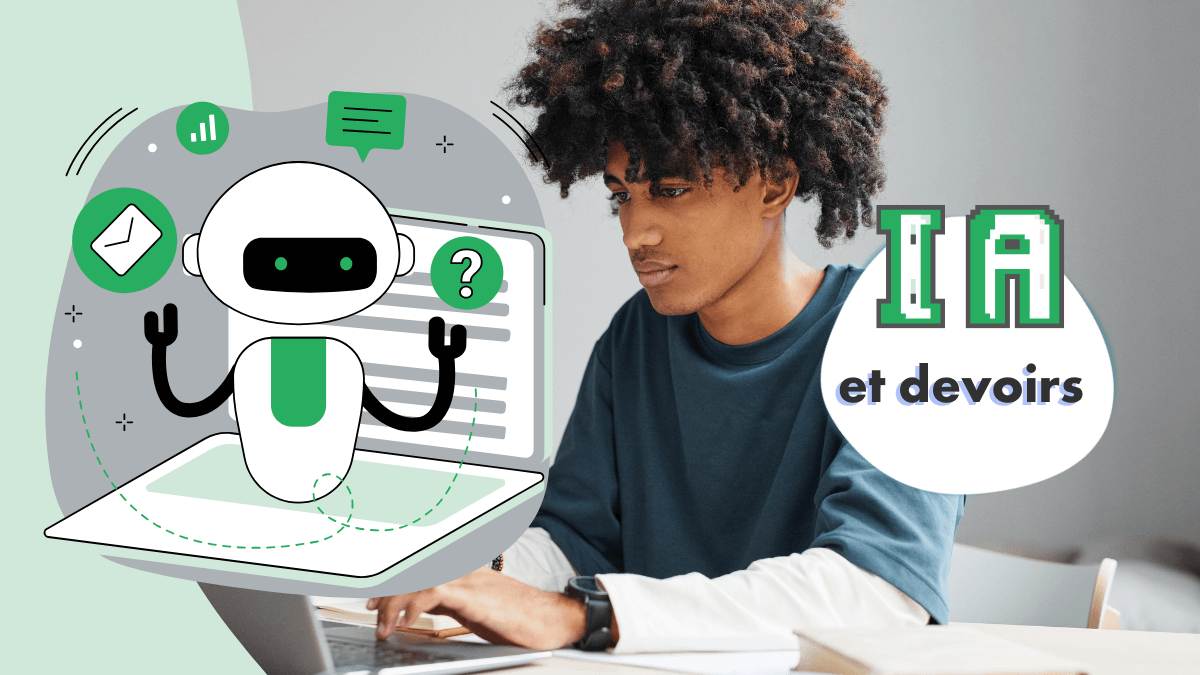 garçon devant son ordinateur