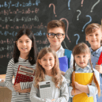 difficulte-apprentissage-quatre-enfants-livres-